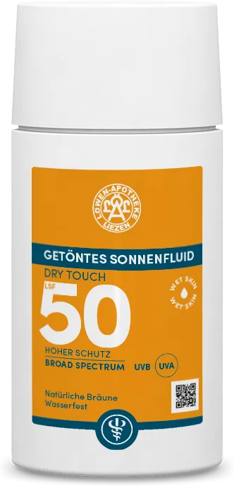 Getöntes Sonnenfluid Dry Touch LSF 50
