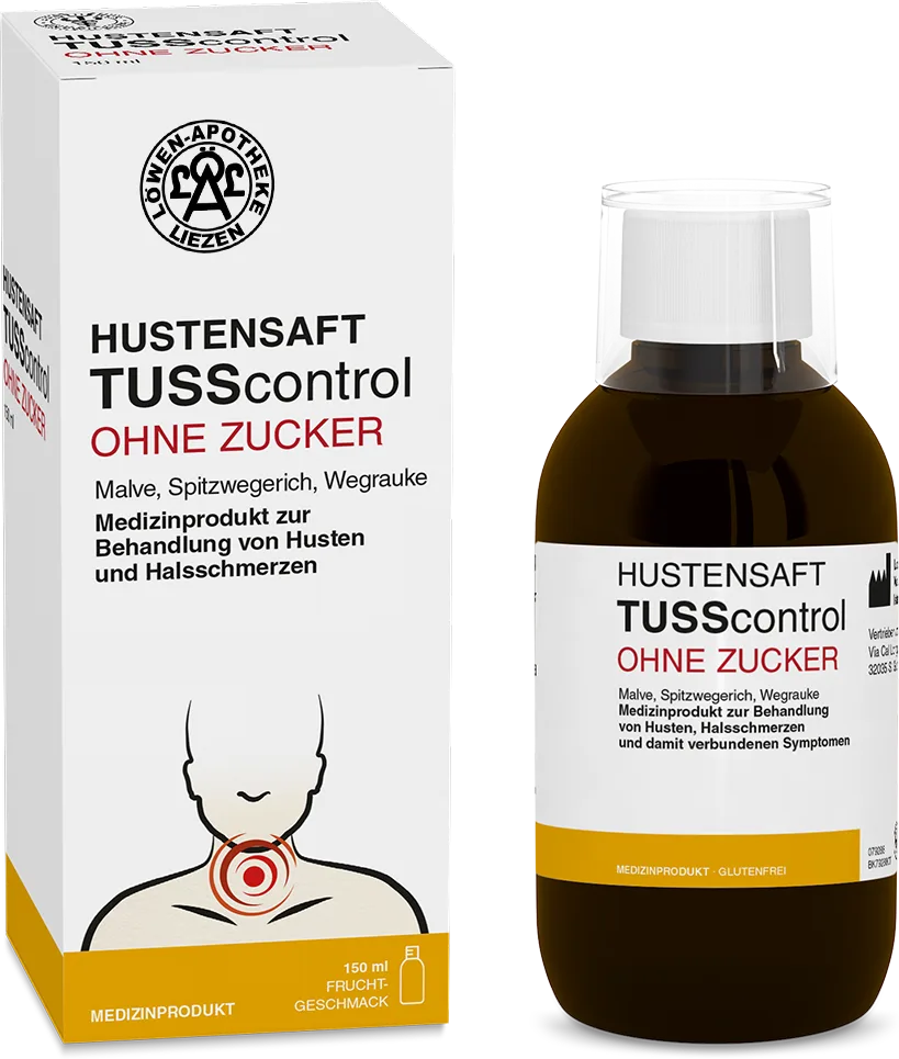 Hustensaft TUSScontrol ohne Zucker