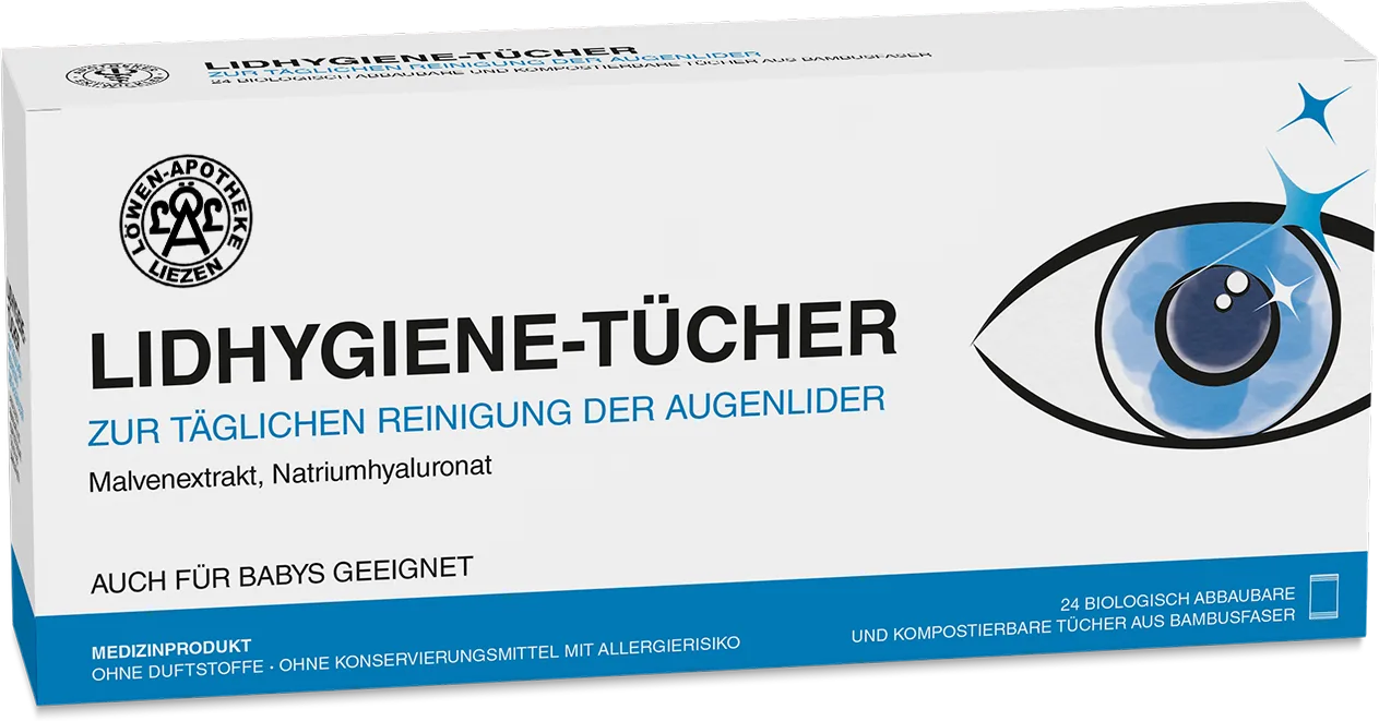 Lidhygiene-Tücher