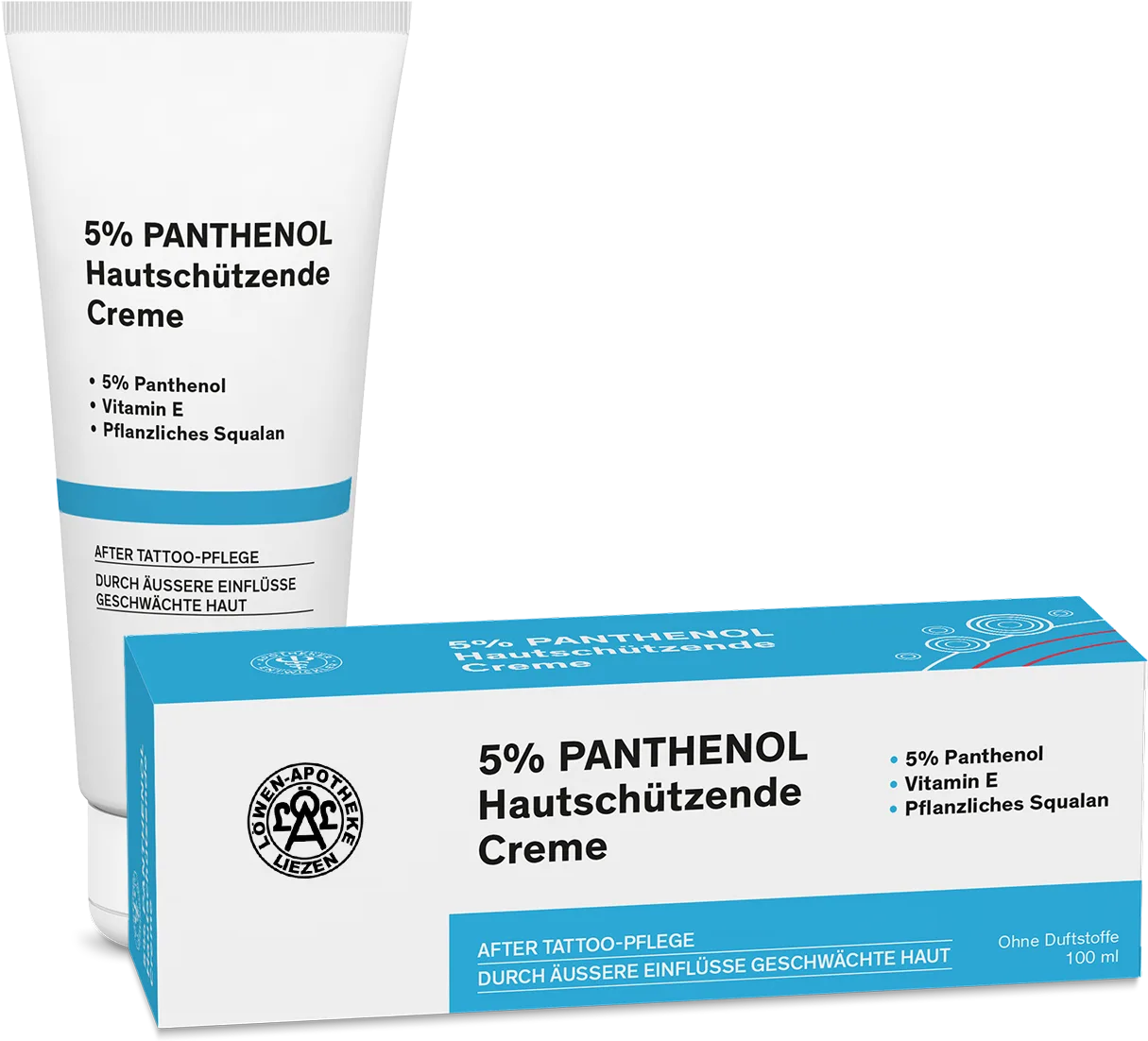 5 % Panthenol Hautschützende Creme